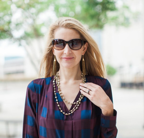 neely phelan, dallas blogger, dosaygive, tassel earrings