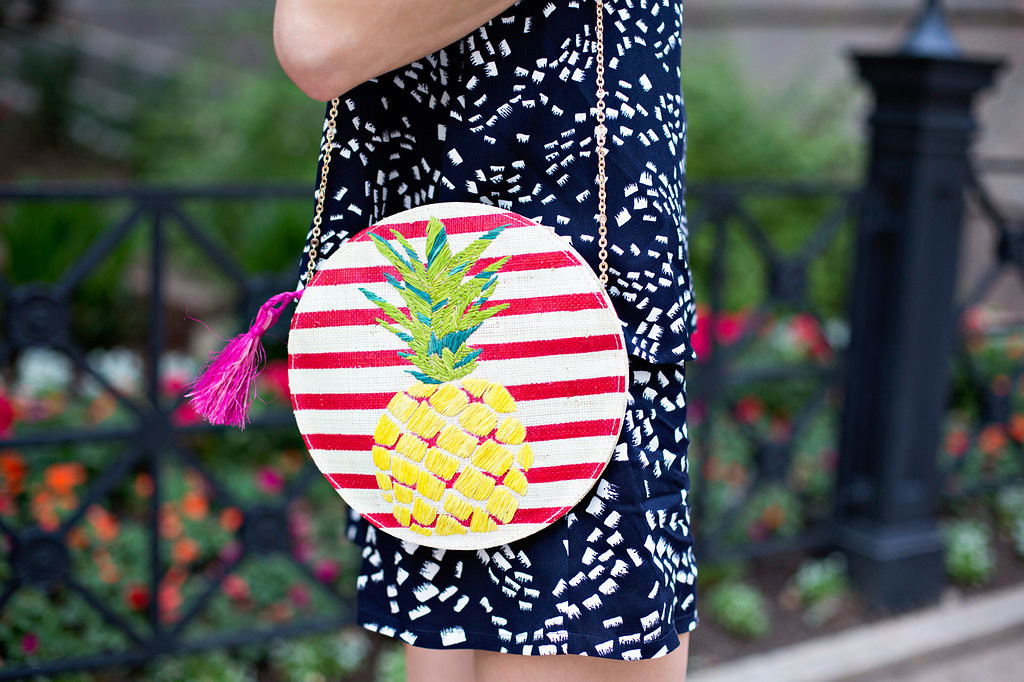 pineapple handbag