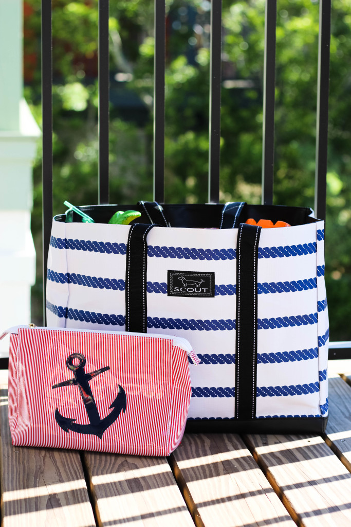 SCOUT beach bag and Lolo bag