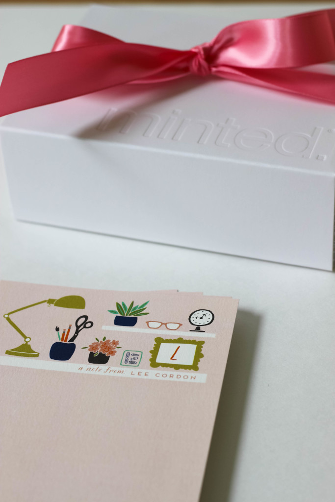 minted stationery gift