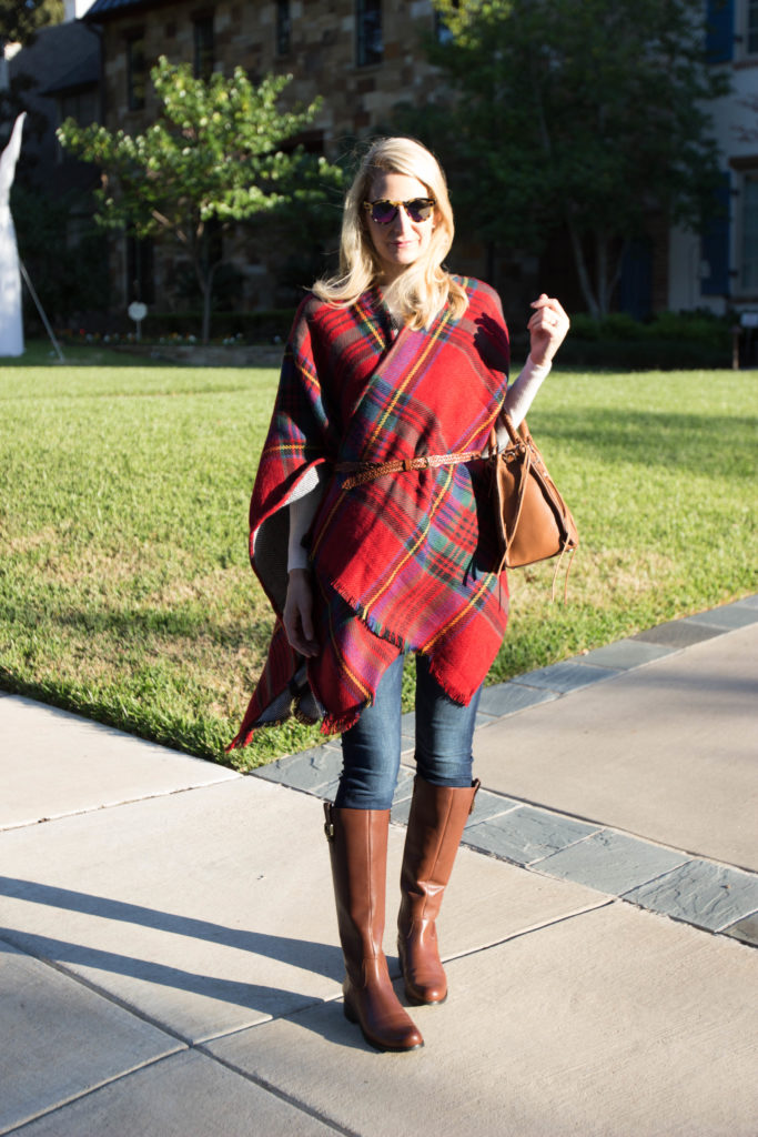 red plaid cape nordstrom