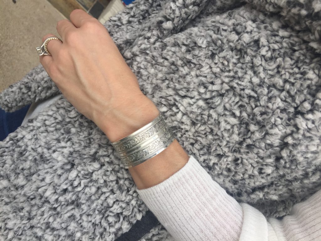 silver cuff