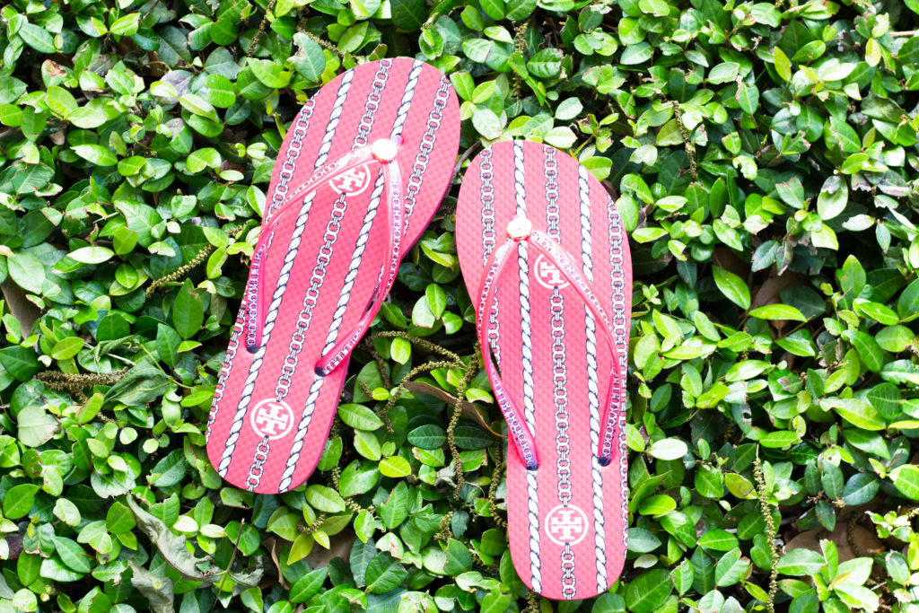 tory burch flip flops