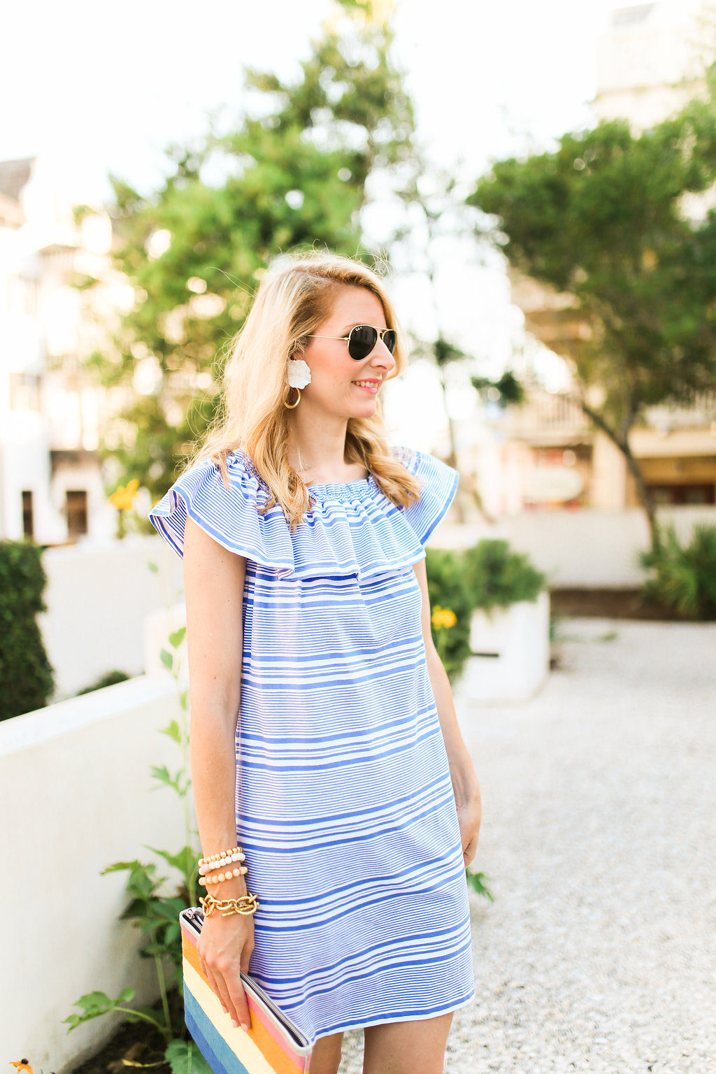 vineyard vines striped dress