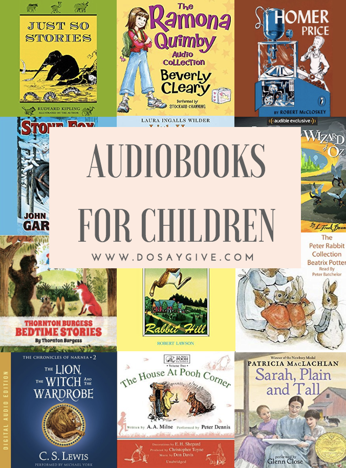 Audiobooks for children