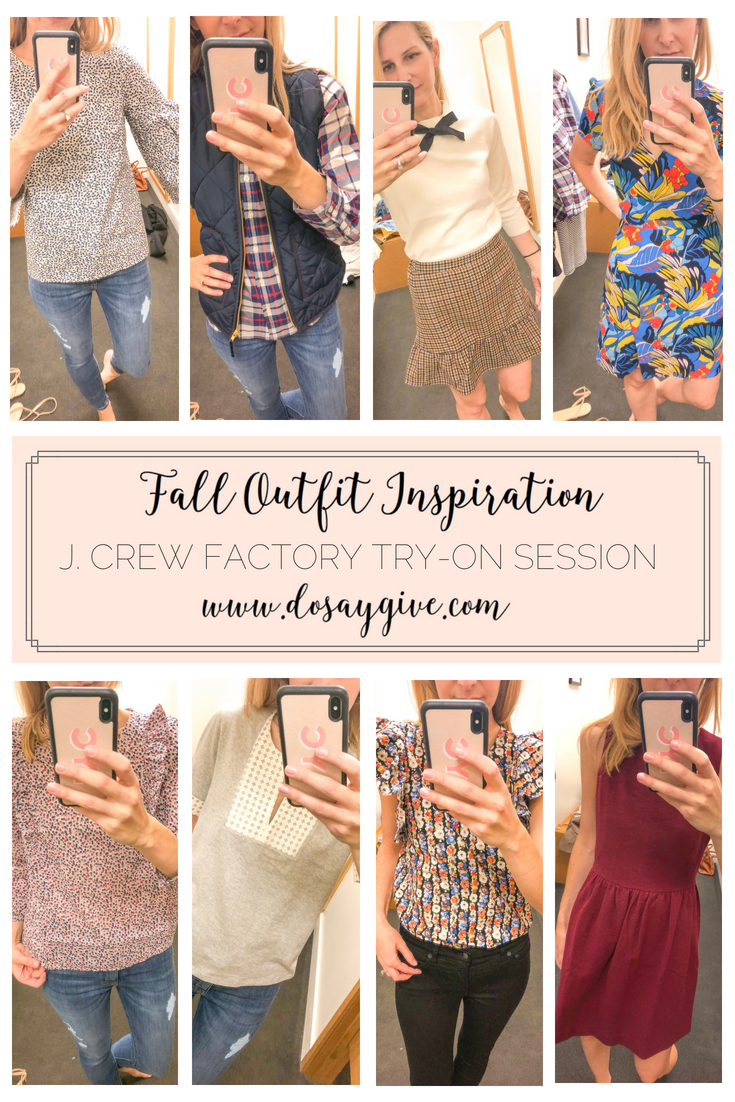 J. Crew Factory Try-On Session