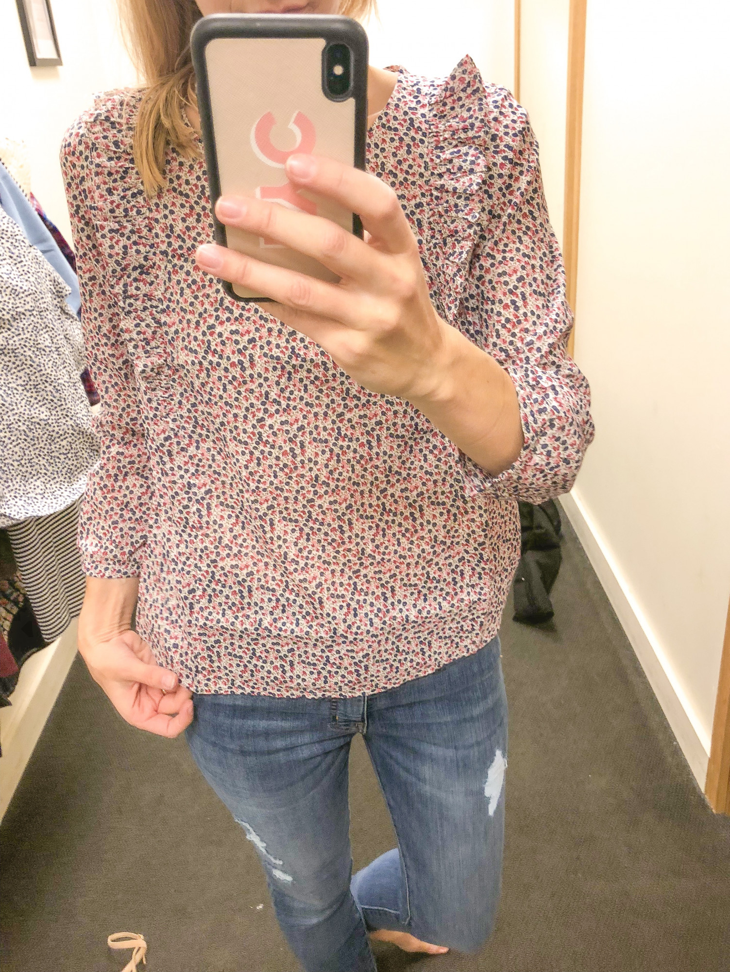 J. Crew Factory Liberty Style Top