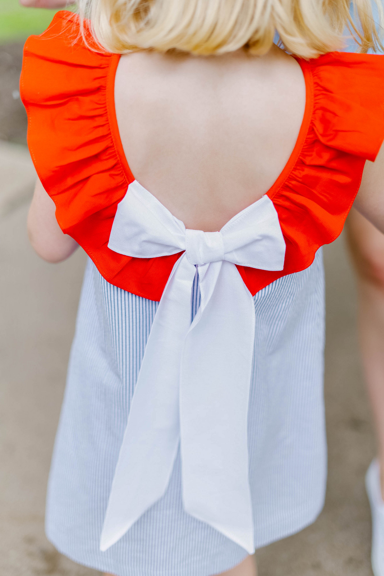 Patriotic Dress with Bow