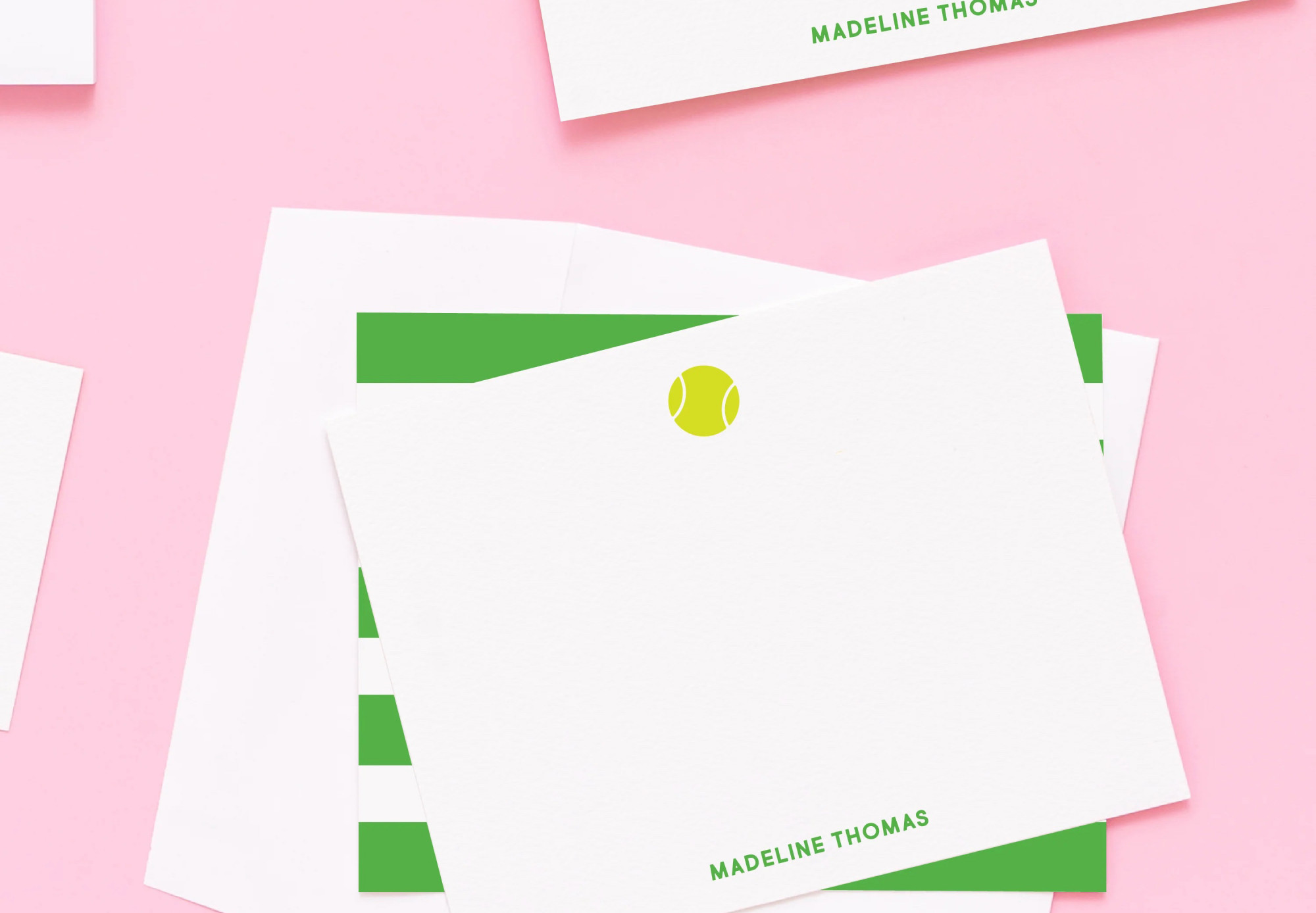 Personalized Tennis Stationery