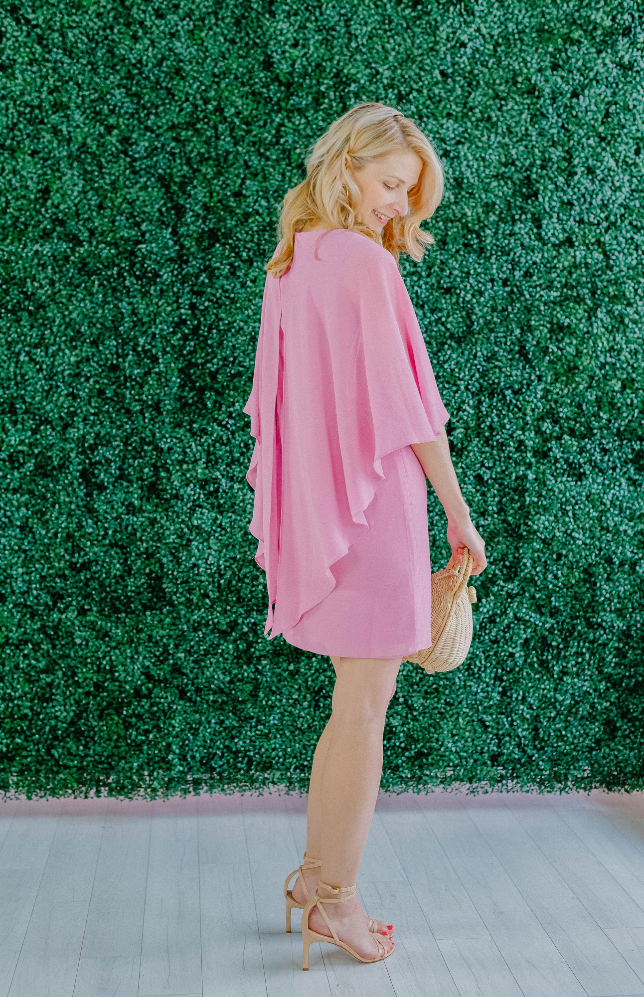 vince camuto pink dress