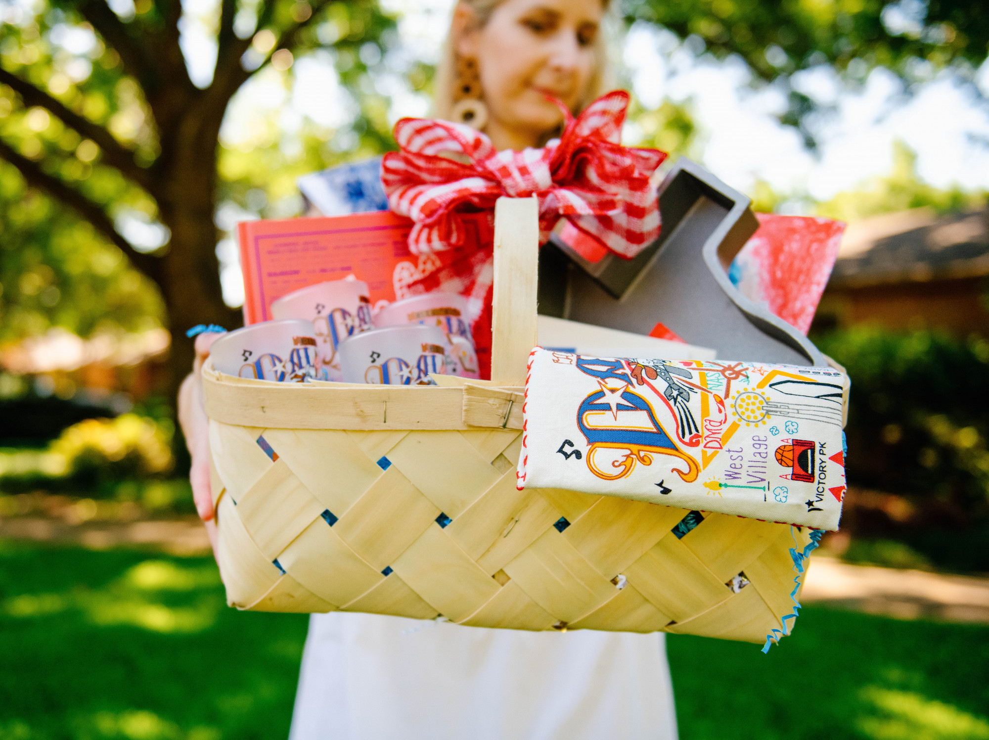 texas themed gift basket