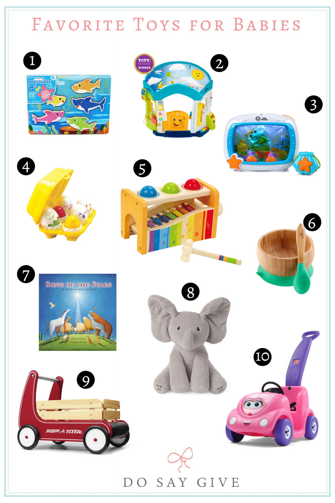 10 Great Christmas Gift Ideas for Babies! | Do Say Give