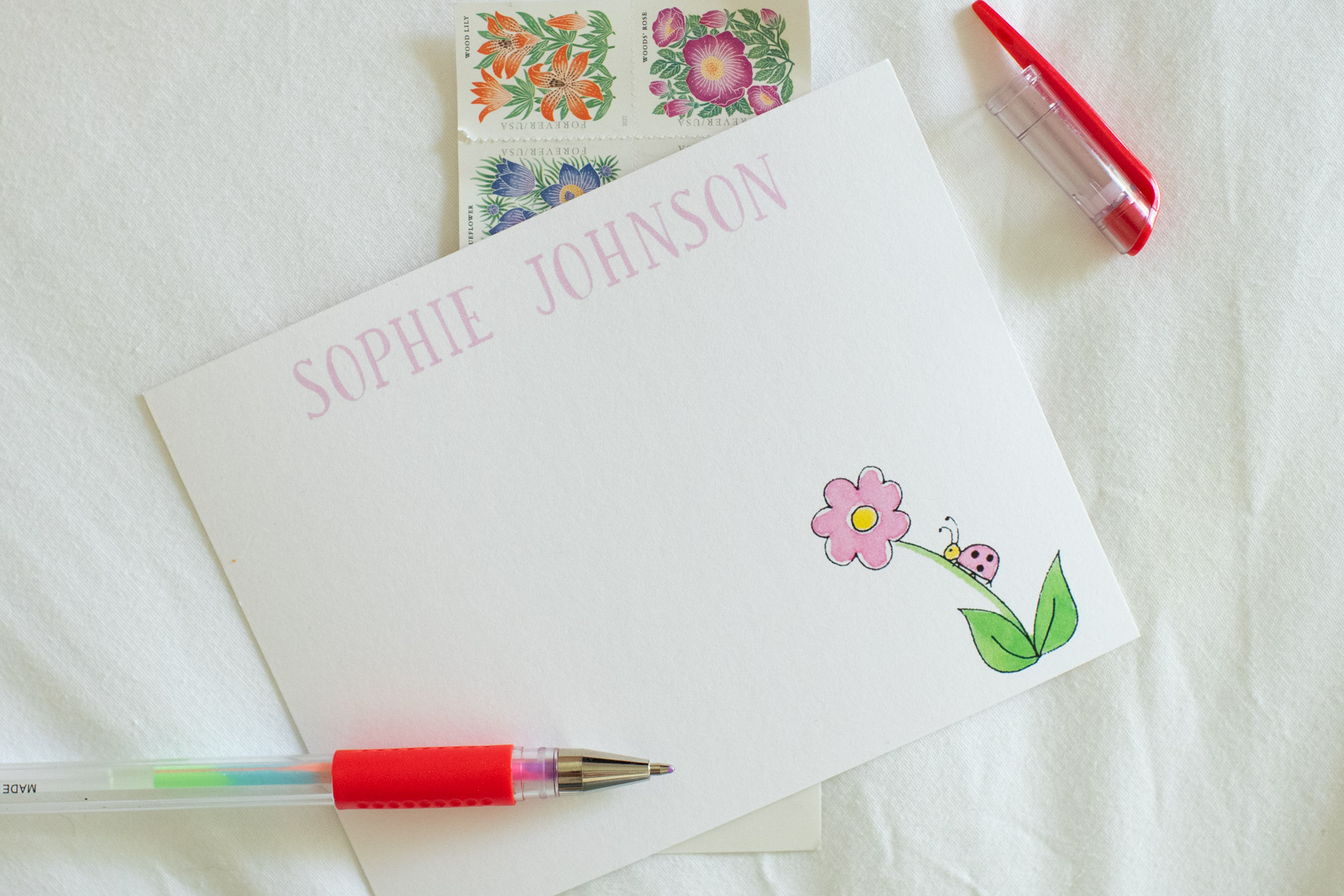 Personalized Stationery for Kids and Teens