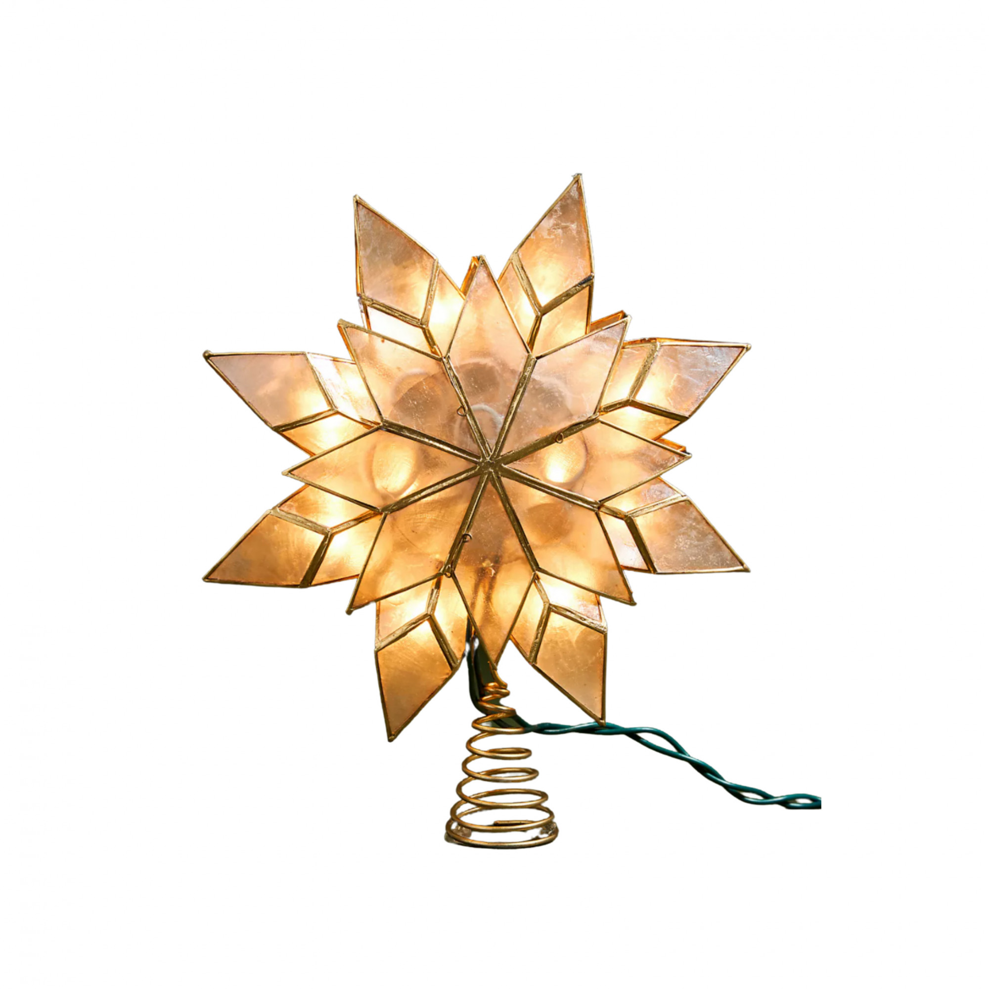Love this illuminated tree topper! | Do Say Give