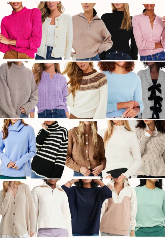 Cozy Fall Sweaters, Pullovers, & Jackets for Women!