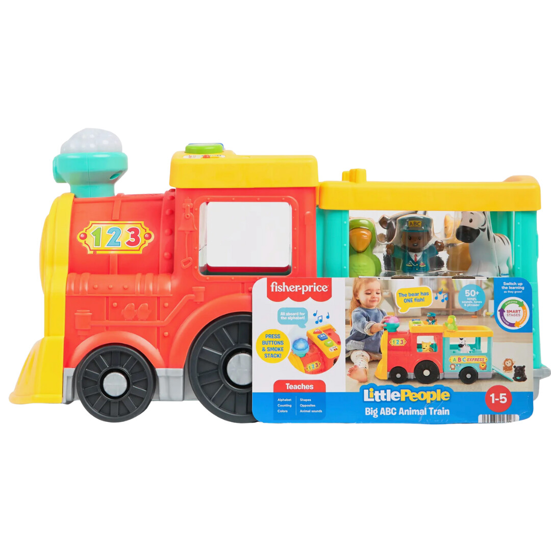 The ABC animal train by Fisher Price is so interactive! | Do Say Give